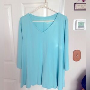 Demin & Co. Aqua Color Swing Tunc